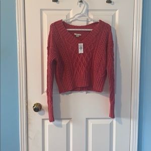 American Eagle crop sweater
